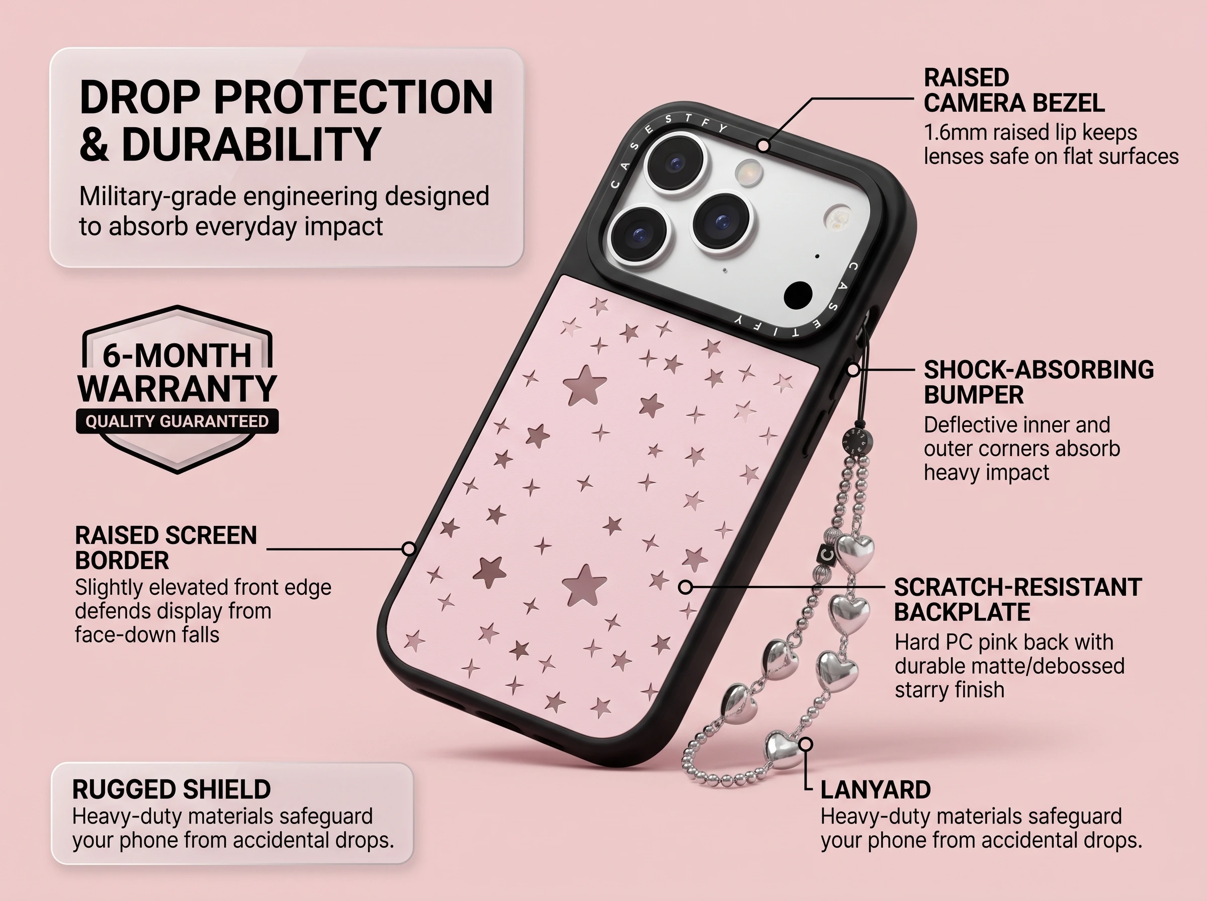 CASETiFY 手机壳｜结构标注
