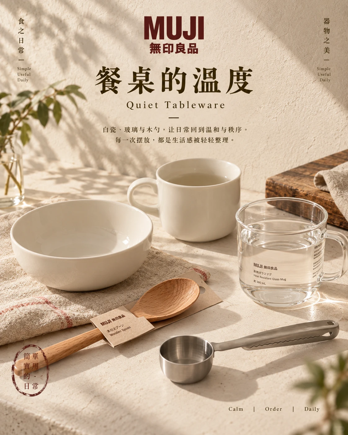 餐桌的温度