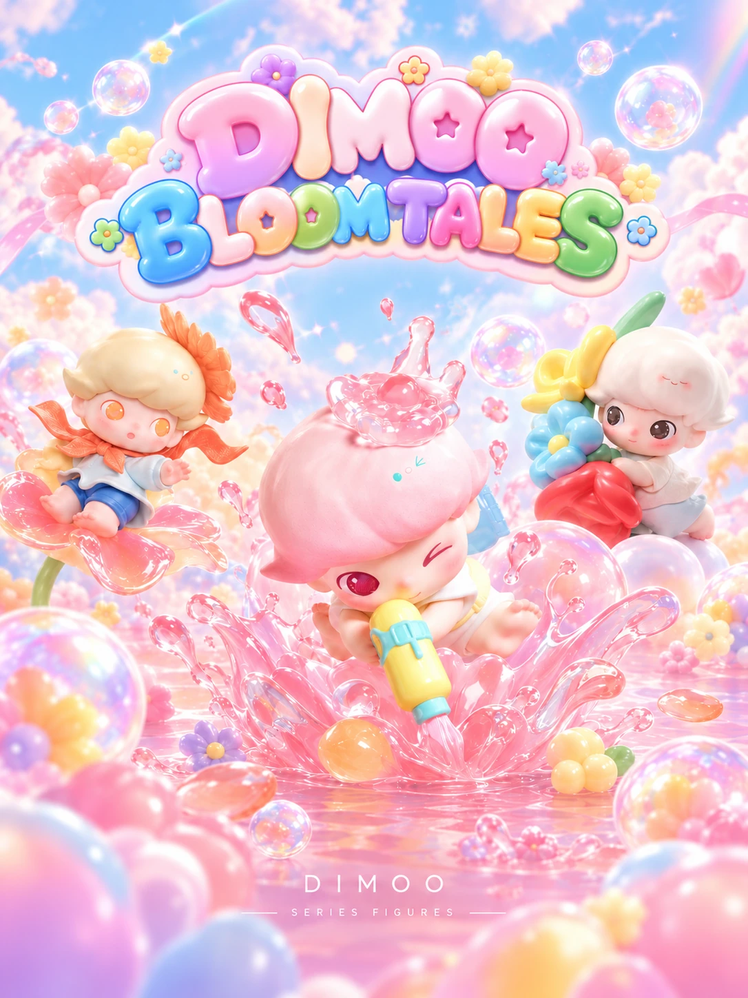 POP MART · DIMOO｜水花派对